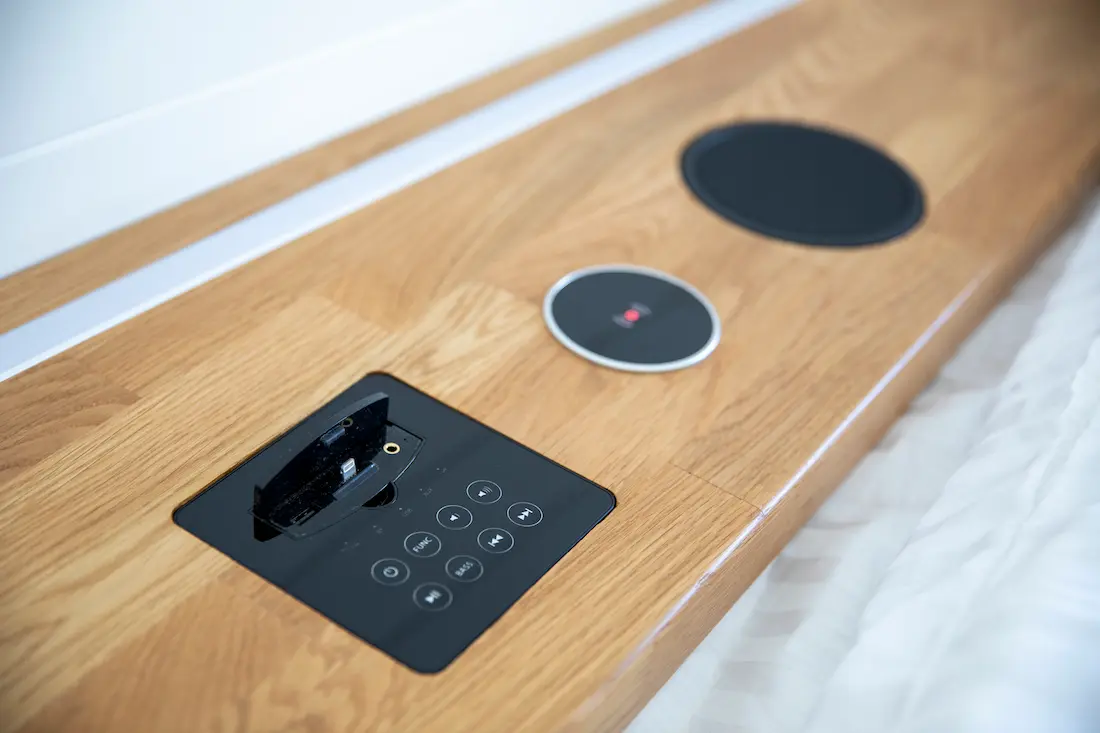 Bluetooth music system, charging and ambient lighting